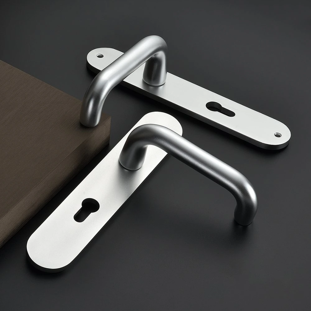 Liwang Zinc Alloy Door Lever Handle Window Security Protection Black Rustproof Waterproof Door Handle