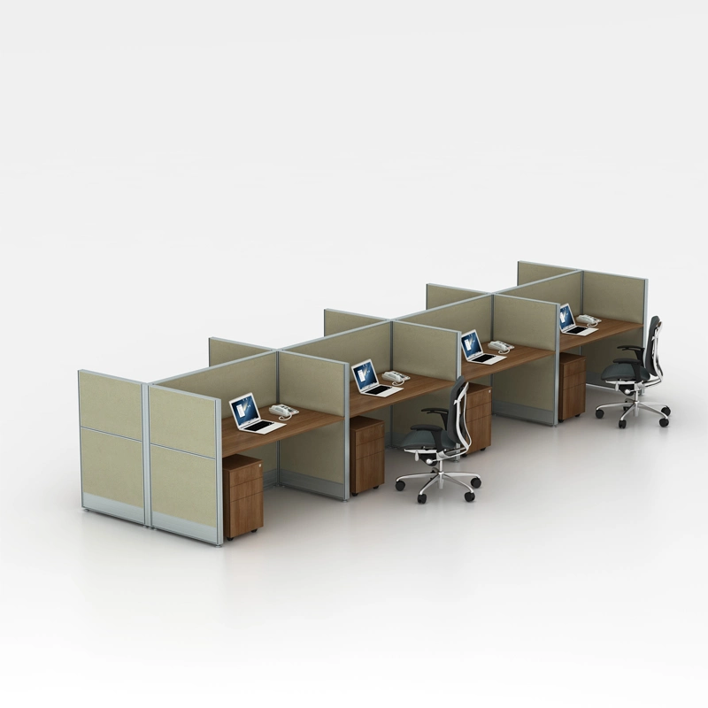 Coworking Space cubicle painéis Atacado moderno tecido escritório partição mobiliário