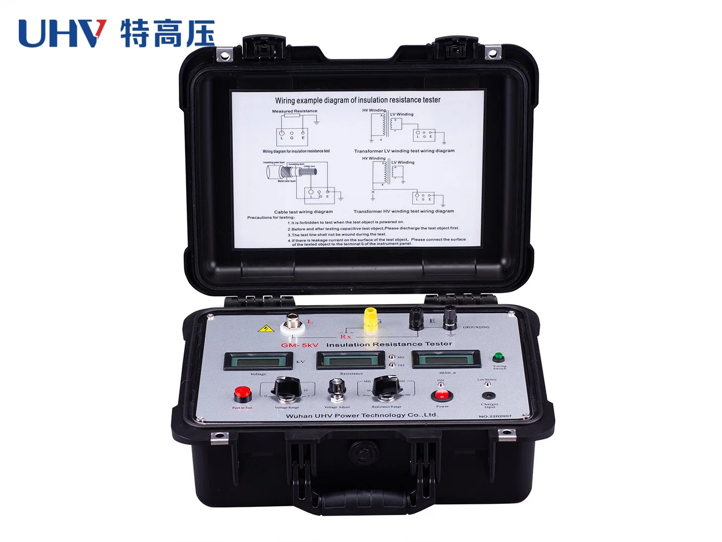 GM-5kv Adjustable Digital Electric Megawatt-Hour Meter