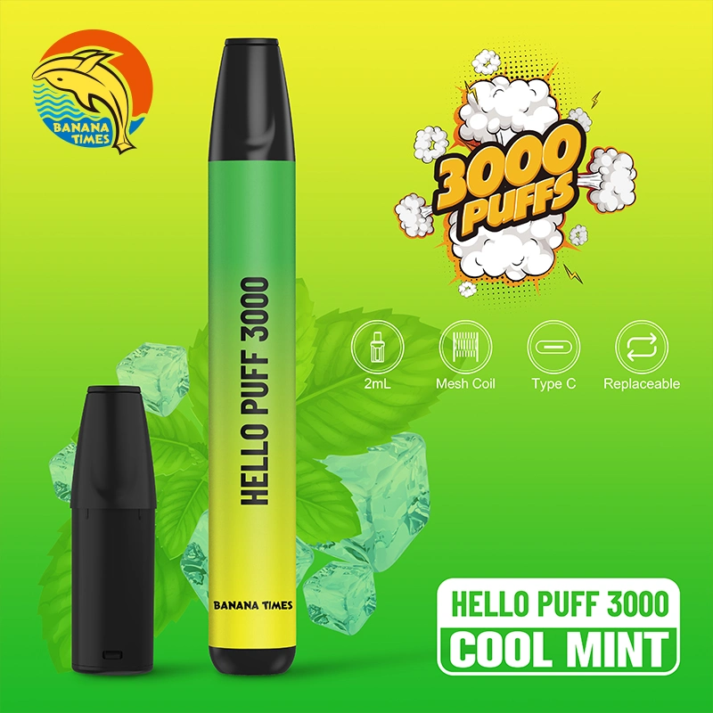 2023 les plus chauds Wholesale/Supplier haute qualité jetable 2ml *5 Replaceable Pods Stylo à bille Salt Vape 2 % NIC