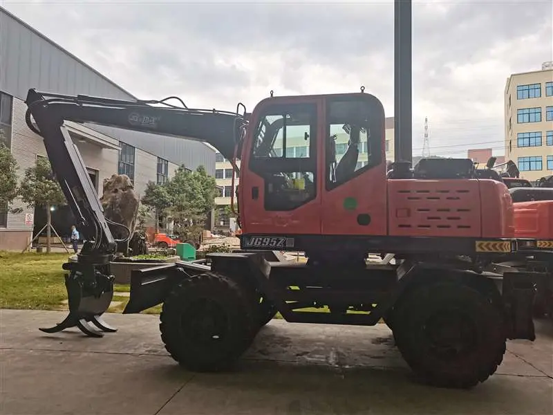 Jinggong Jg95z Sugar Cane Loader Excavator