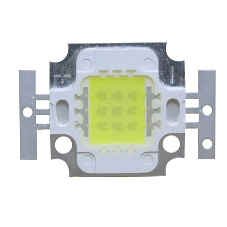 10W LED COB Chip with Red Green Blue White IR and RGB Color Available