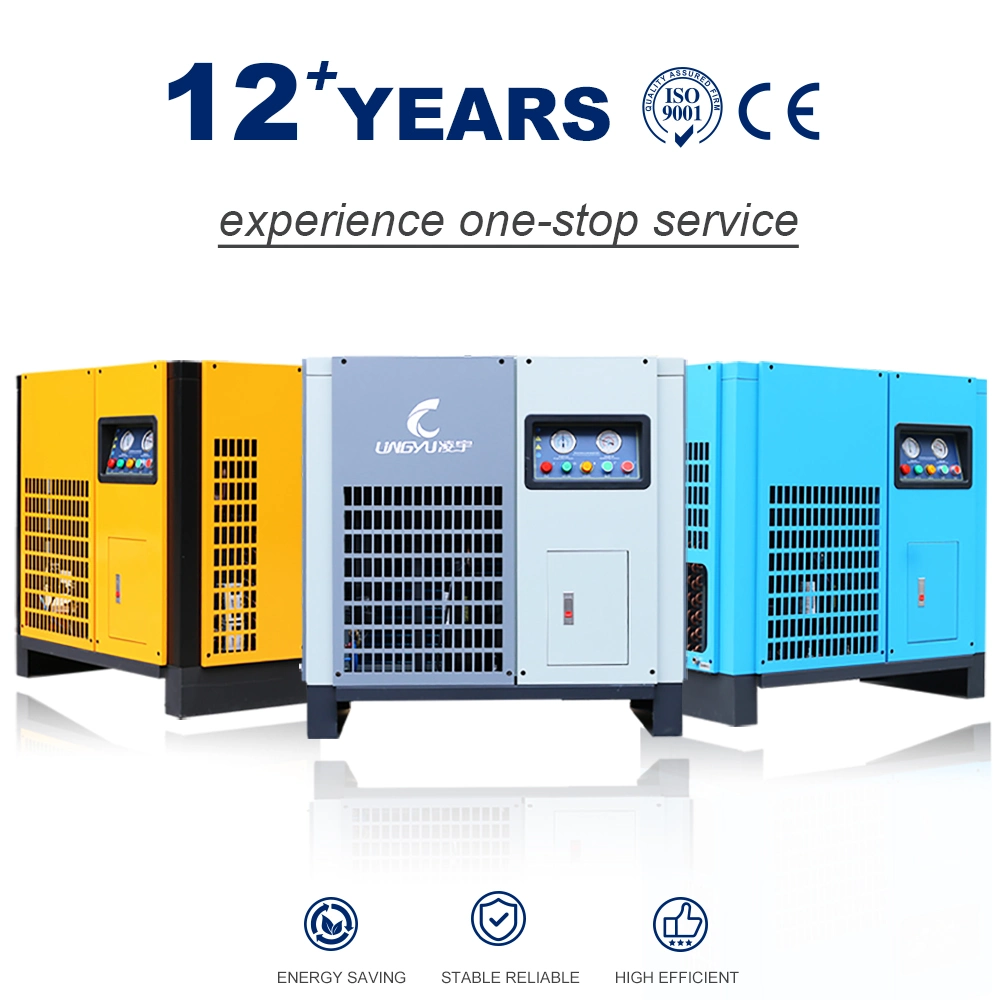 Lingyu Brand Good Refrigerant Dryer Price Compressor Air Dryer for Sale Refrigerated Type Compressed Air Dryer