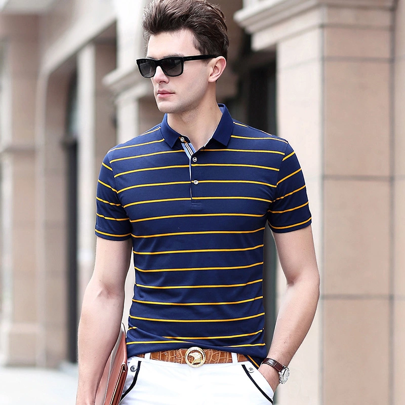 Cheap Short Sleeve Men Cotton Polo Shirt Inventory Limpieza