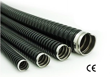 Flexible Steel Corrugated Interlock Square Lock Conduits with PVC/PU Jacketing