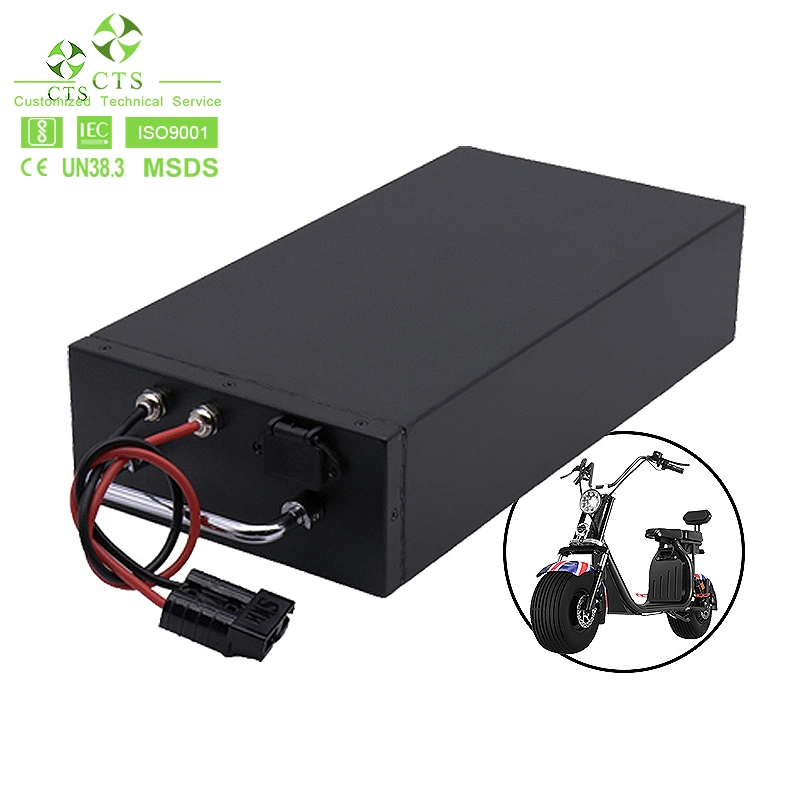 Batterie lithium-ion de haute qualité 72 V 30 ah 40 ah 60 ah 80 ah Pour voiture électrique 72 V 5000W Ebike batterie 72V 60ah pour moto électrique