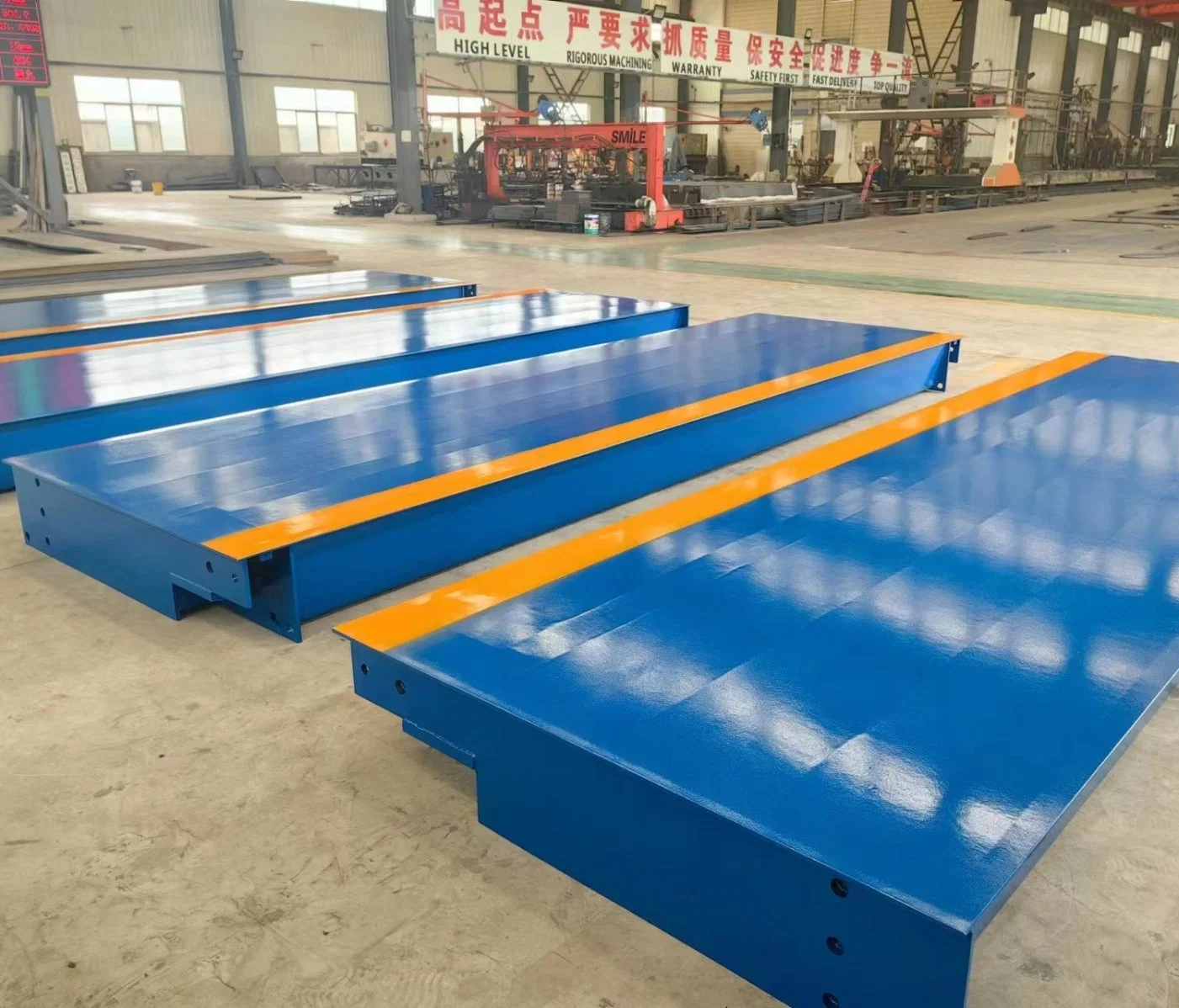 Factory Price Weighing Scale Weighbridge 80ton 100ton Electronic Truck Scale 3X20m 3X24m