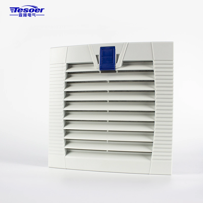 IP55 Ventilation Fan Filter Shutter for Industrial Cabinet 156X156mm TX9982.230