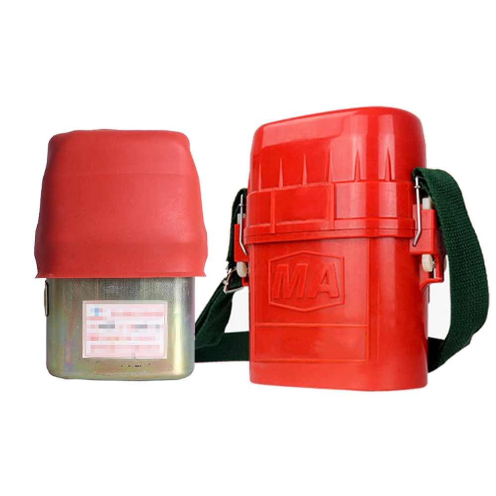 Small Poratble Breathing Respirator Chemical Respirator Oxygen Self Rescuer