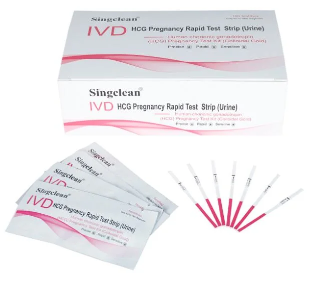 Pen/Midstream/Pencil Plus Singclean or Customized Brand IV Cannula Pregnancy Test