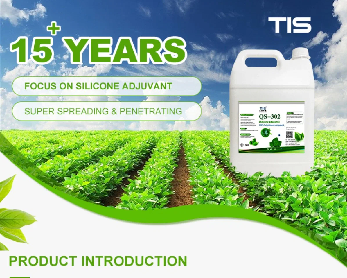 Agricultural Silicone Adjuvant / Silicone Surfactant Fertilizer Additives for Agricultural Application / Agriculture Pesticides Surface Active Agent