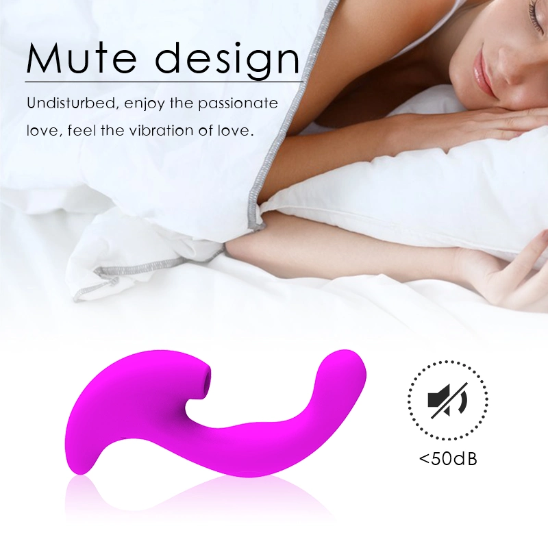 Wireless Vibrador sumergible de sexo femenino de juguetes para chupar y vibra