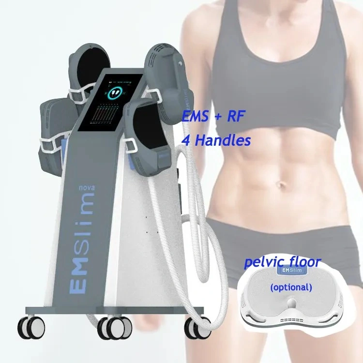 2023 Sculpt EMS Zero 4 Handles EMS Slim Neo RF Heimt for Muscle Building Loss Weight Slimming Machine