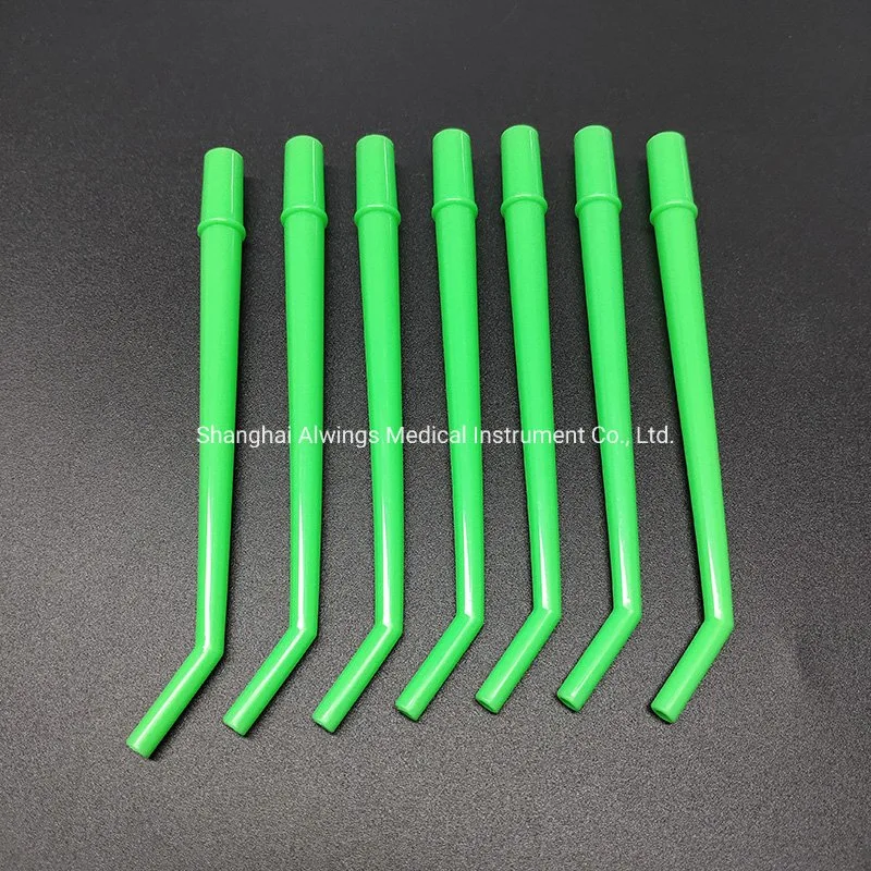 Disposable Dental Surgical Aspirator Pre-Bent Tips