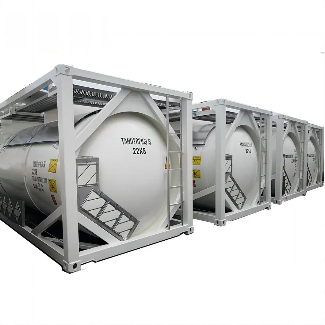 T50 Gas Transport Storage Liquid Chlorine ISO Tank Container 22K8 (UN1017 Portable Tank)