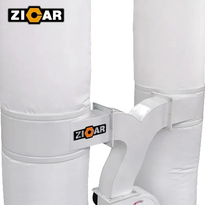 ZICAR single bag sawdust collector dust extractor filters for wood