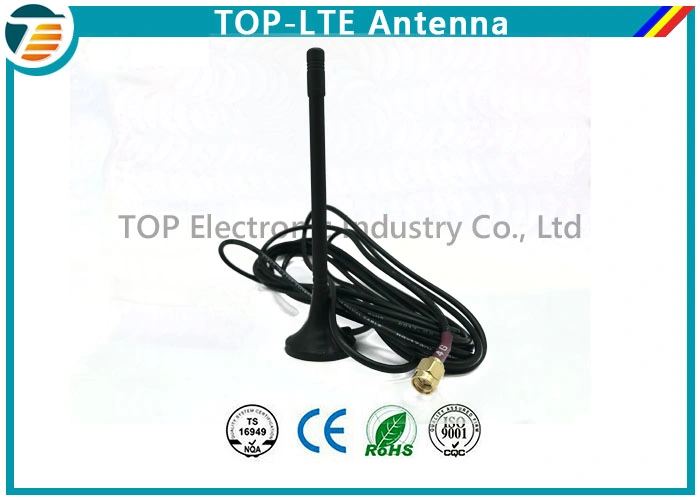 External Water Roof Magnet Lte GPS Combo Antenna Vertical Polarization Used on M2m Productions