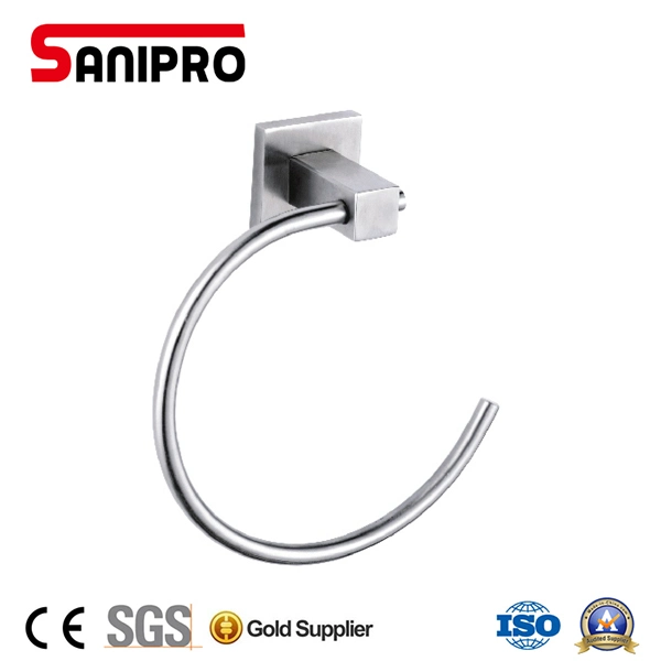 Sanipro Bathroom Hardware Stainless Steel 304 Towel Ring