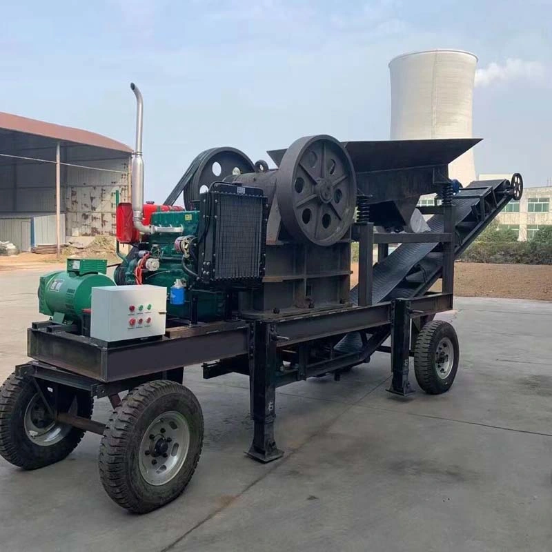 50tph 80tph River Stone Granite Concrete Marble Crushing Machine Price Limestone Rock Jaw Hammer Crusher Line Supplier