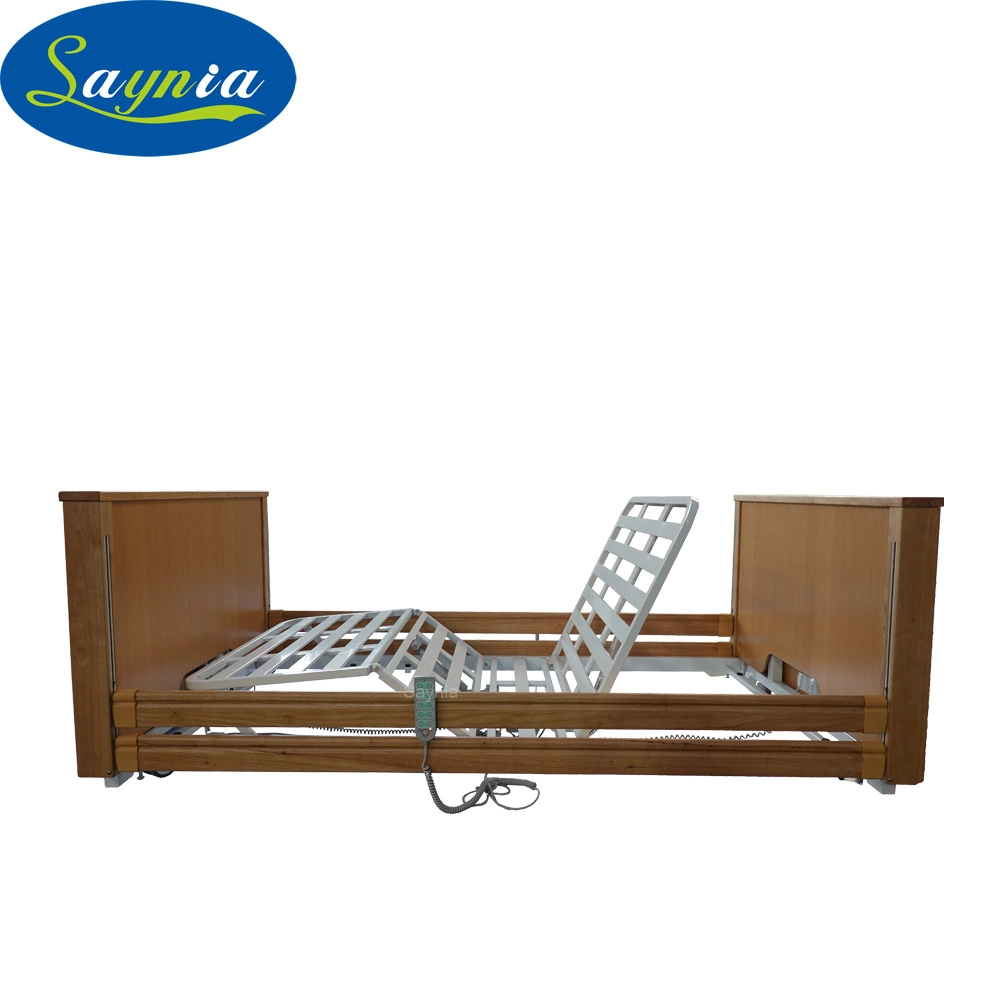 on Sale Power Supply Adjustable Double/ King Size Bed with Steel Bed Frame