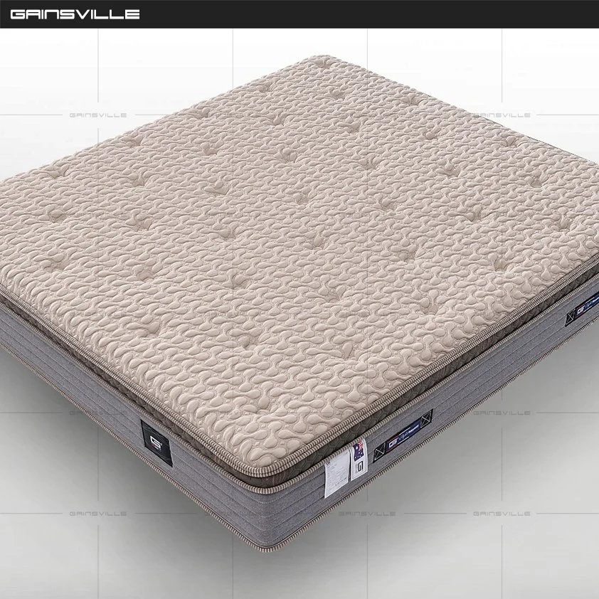 Luxury Mini Pocket Box Spring Latex Foam Double Bed Mattress for Hotel and Wholesale/Supplierr