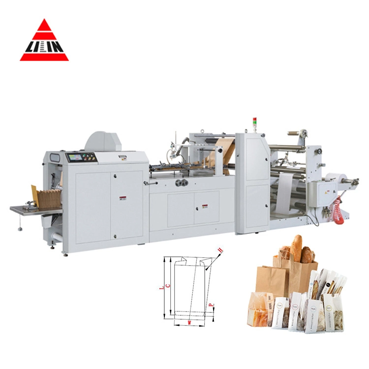 500 PCS/Min 140-450mm Lilin Cup Machinery V-Bottom Paper Bag Machine