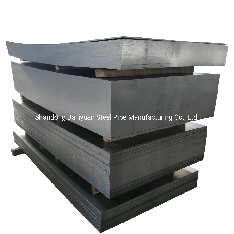 Ms Carbon Mild Steel Sheet and Plate S235jr Q235B Hot Rolled Steel Plate