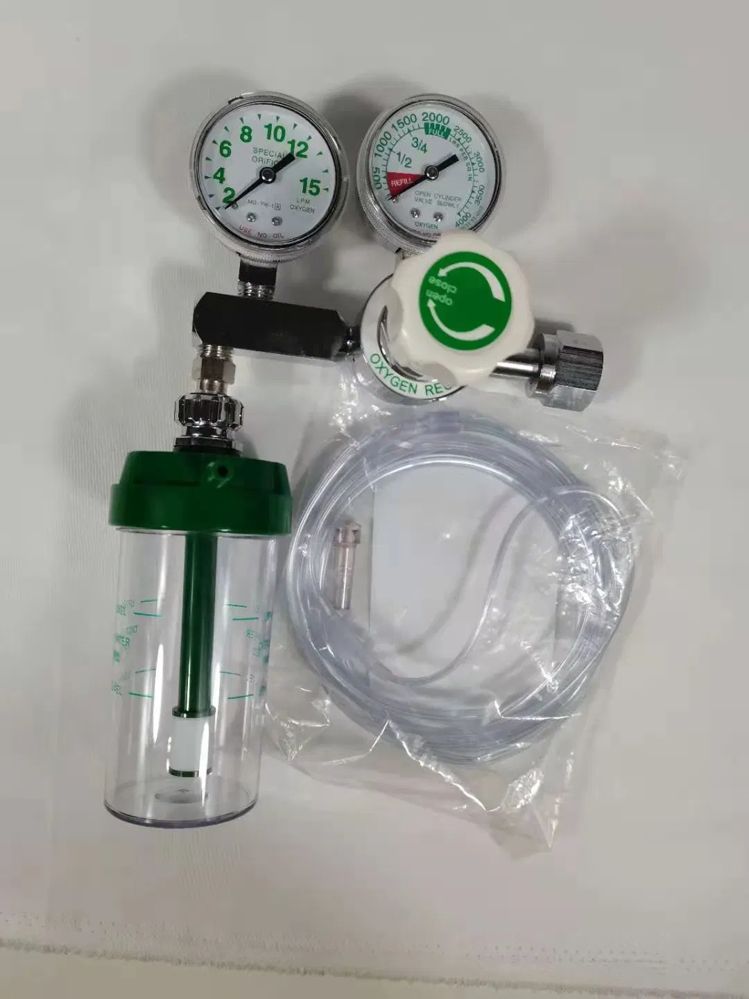 Oxygen Gas Regulator with High quality/High cost performance Cga540 3000psi Medical Oxygen Regulator