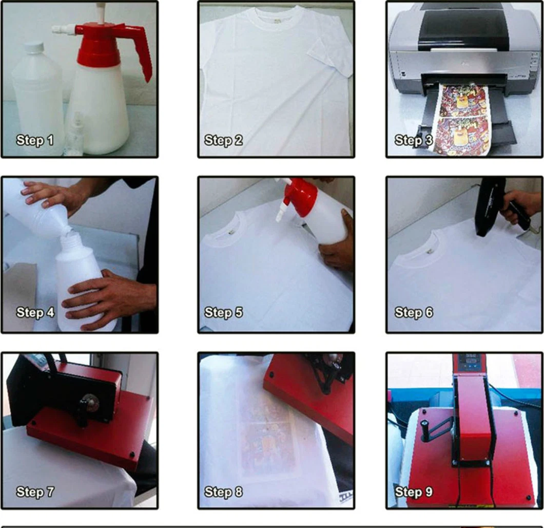 Polyester Heat Transfer Sublimation Coating Liquid for Cotton Fabric