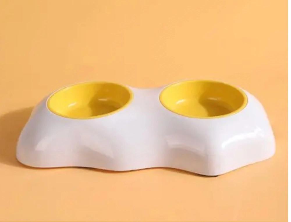 Pet Egg Yolk Design Double Bowl Single Bowl Anti Cat Dog Pet Product