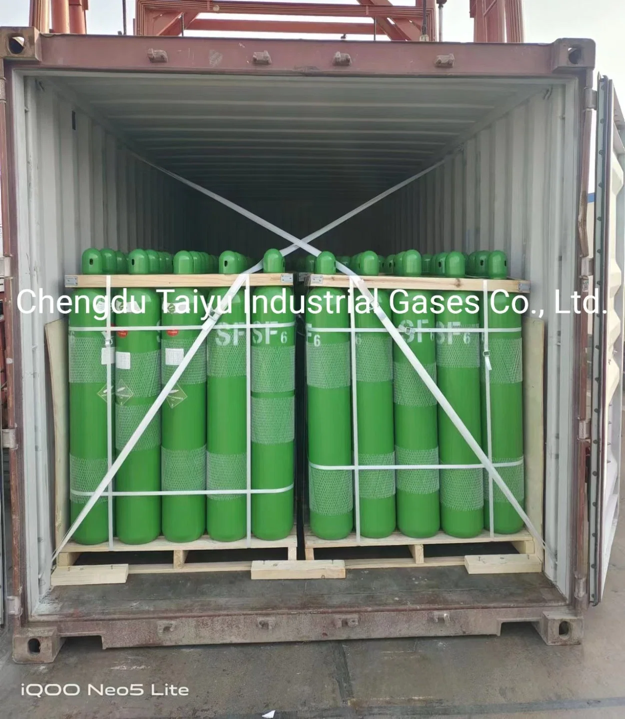 99.995% Purity Industrial Grade Sulfur Hexafluoride Sf6 Gas