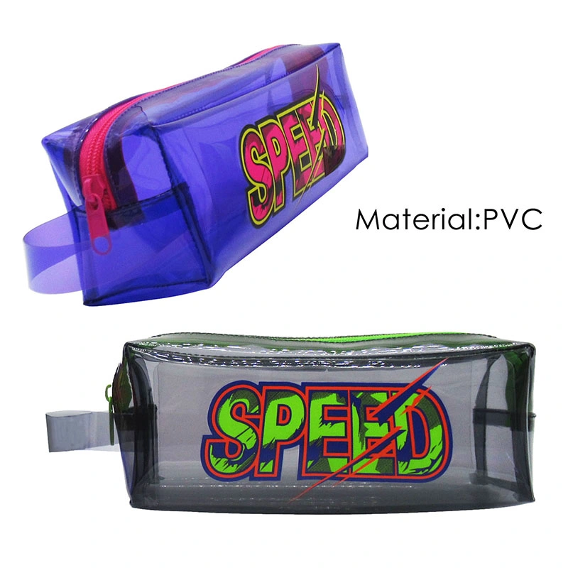 Foska Simple and Printing ПВХ Student Pencil Bag