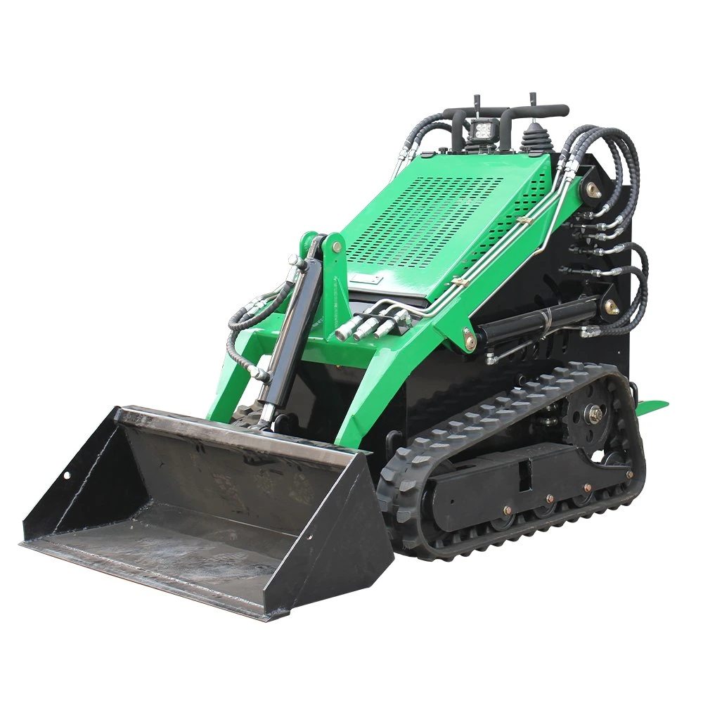 Various Accessories Mini Skid Steer Loader with 4 in 1 Bucket