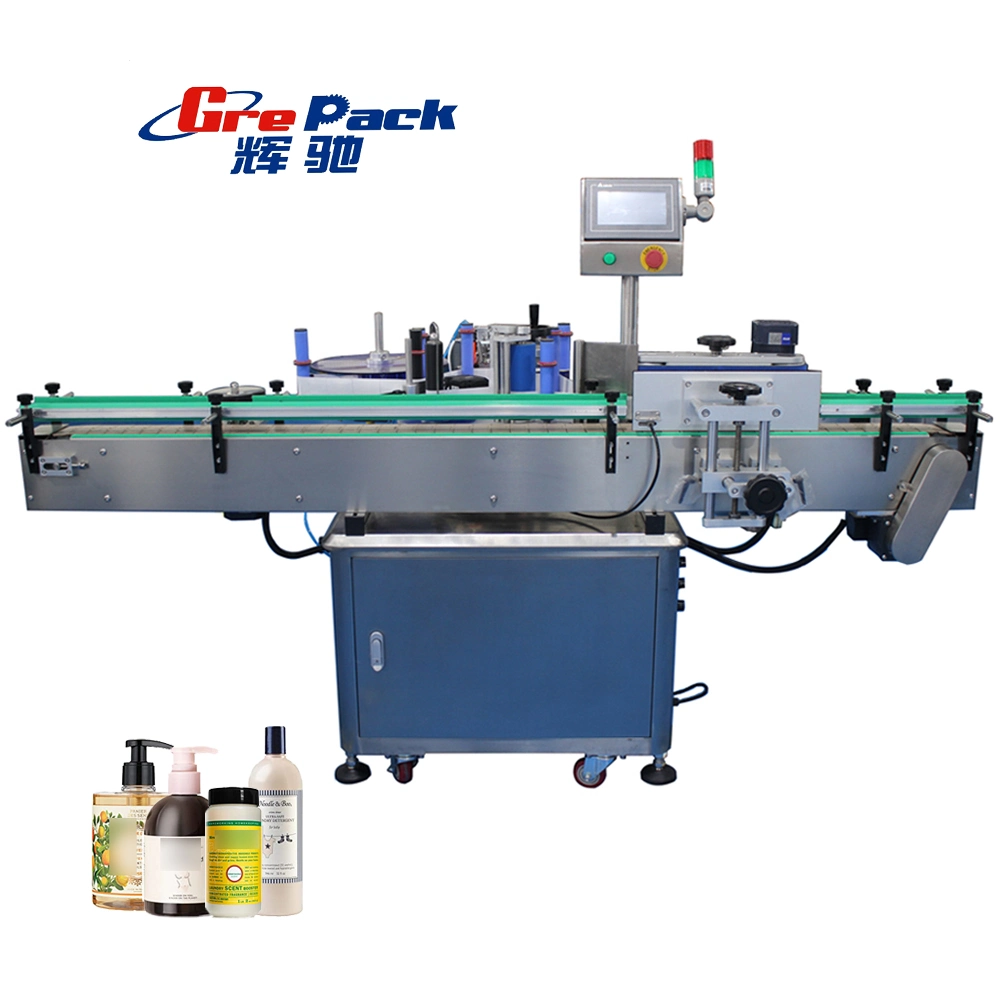 Automatic Round Bottle Labeling Machine for Chemical Industry/Food/Daily Chemicals