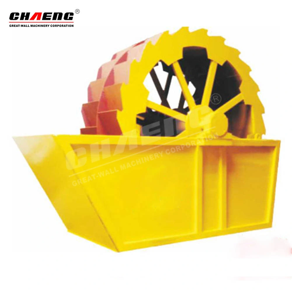 High Efficiency Wheel Bucket Sand Washer for River Sand Washing