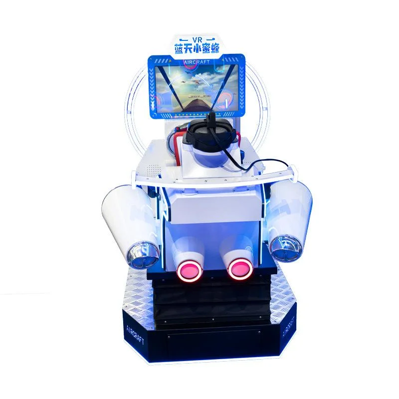 VR Reality Rotating Flight Racing Simulator Flight Simulator máquina Arcade Para niños máquina de juego