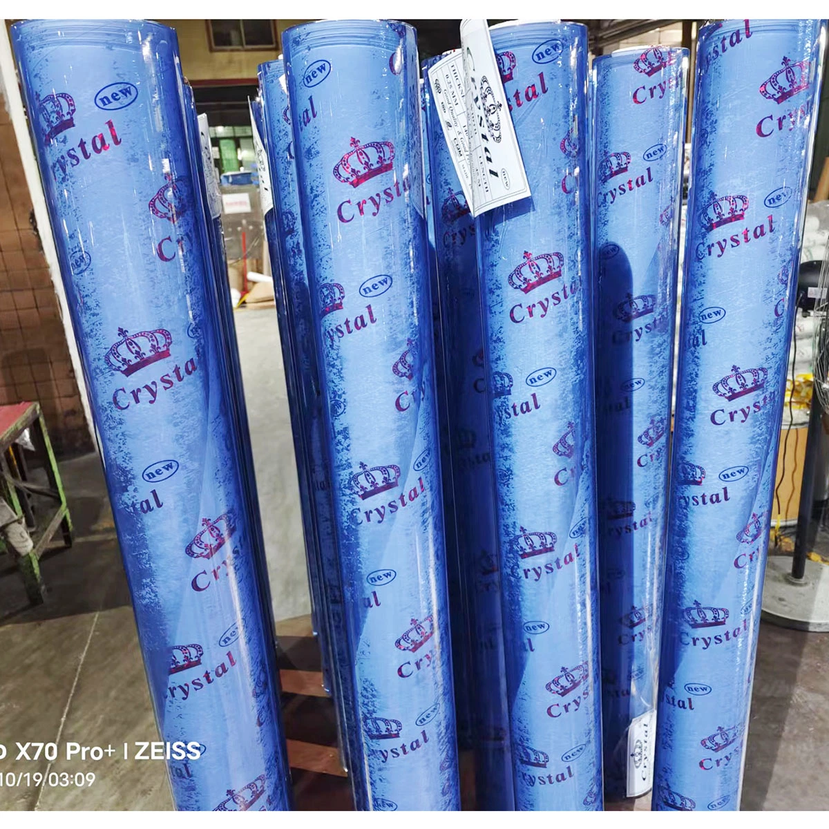 Made in China Vinyl PVC Packaging Film for Foam Mattress