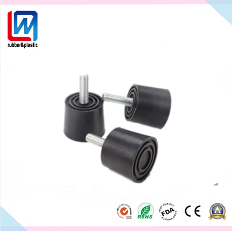 Customized Rubber Buffer Antivibration Bumper Rubber Pad Feet for Industry