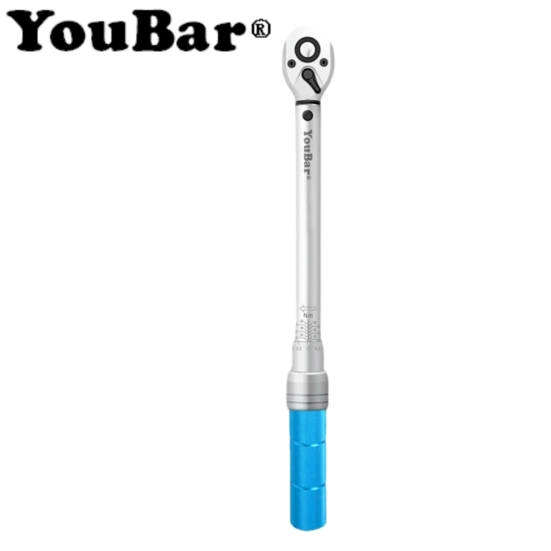 1/4" Drive 1-6nm Click Type Rachet Torque Spanner Tool Adjustable Preset Manual Torque Wrench