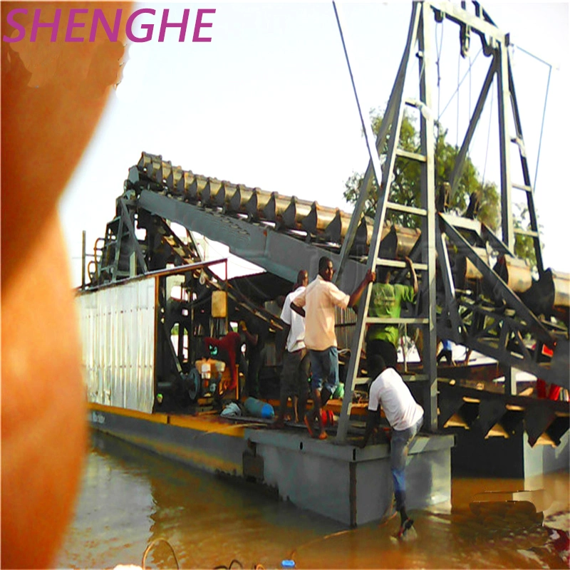 Bucket Chain River Gold Extract Machinery for Lake Diamond Mining Tailing