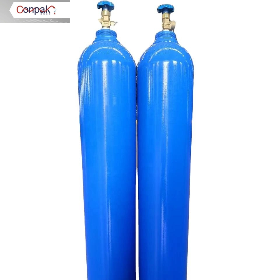 Factory Cheap Price 40L Weight 47kg Nitrogen Gas 150bar Nitrogen Bottles Sale