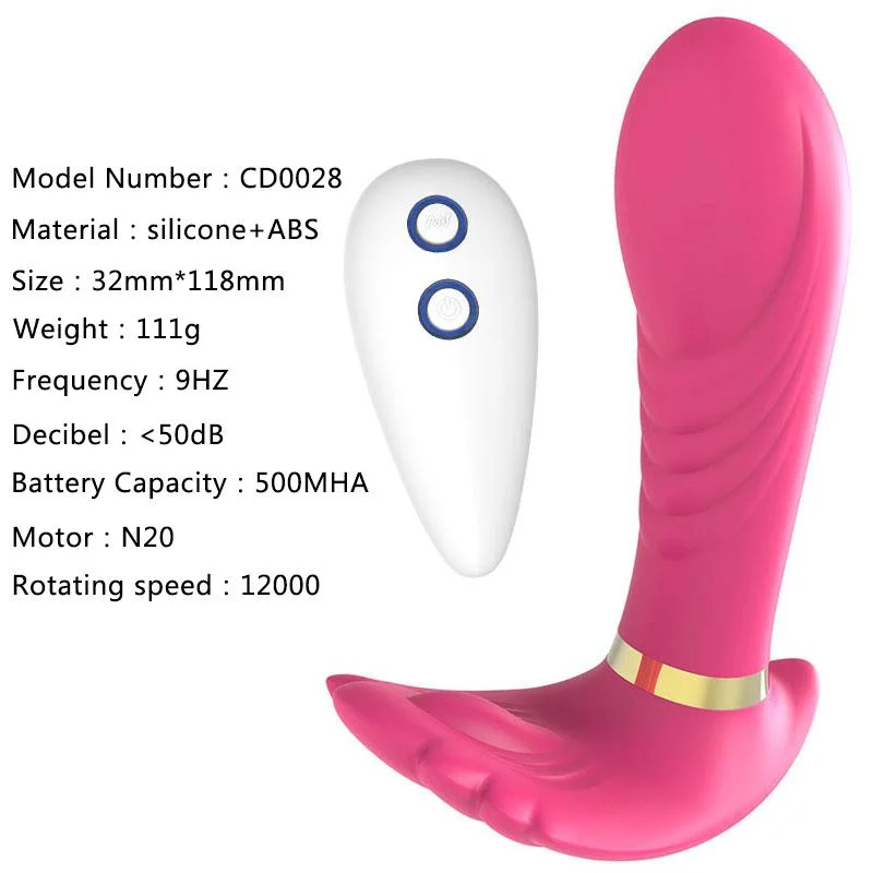 Soft Silicone Anal Plug Sex Toy Vibrator Remote Control Electronic Prostate Massager for Men Butt Massage