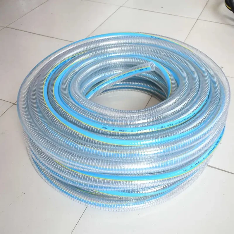 High Pressure PVC Steel Spiral Flexible Hose PVC Thunder Spring Hose