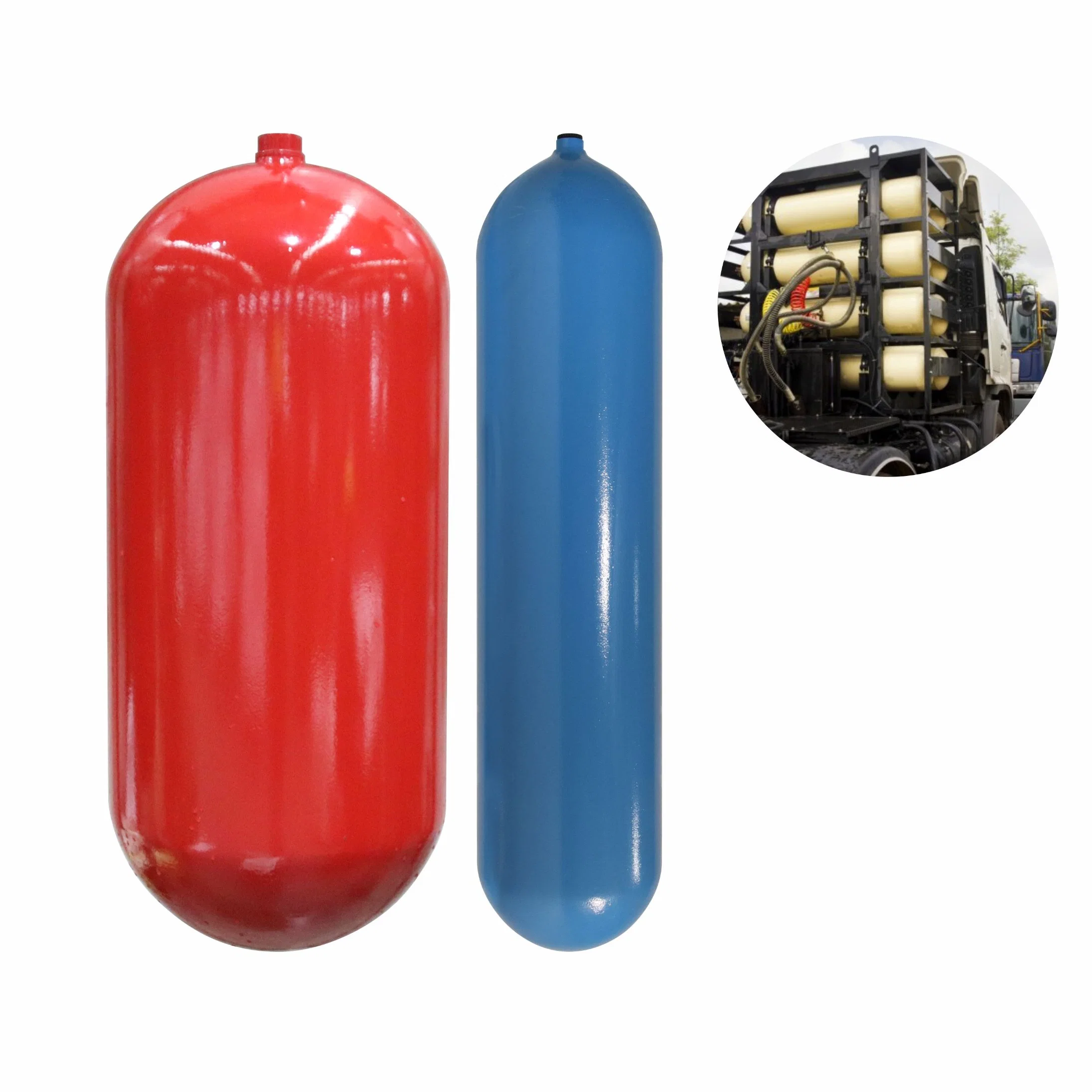 Large Capacity Gas CNG Cylinder Car 356mm Diameter Cilindro Gas Natural Ligero CNG Kit