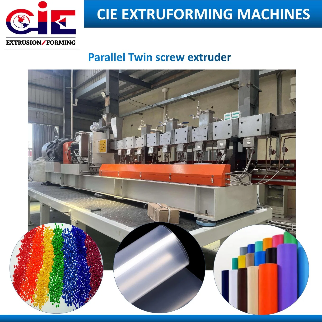 RPET Transparent Sheet Machine Plastic Extrusion Line for Making Pet Plastic Packaging Sheet