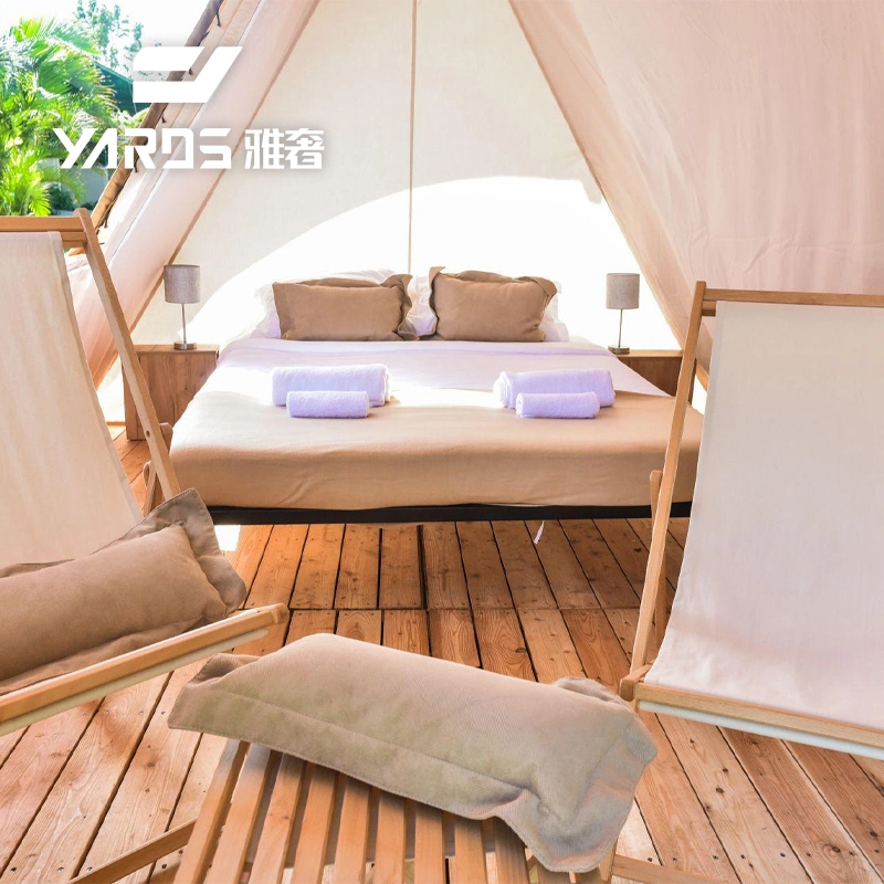 Outdoor Manufacturers Safari Tent Luxury Canvas Glamping with Veranda