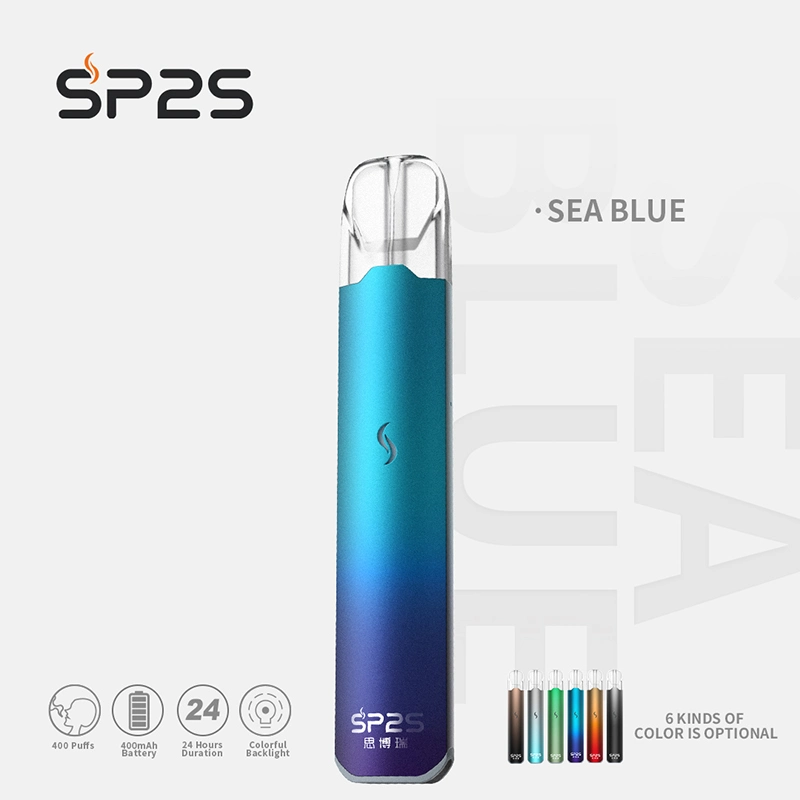 Стиль линии Vapozier подъемом на заводе sp2s E сигареты не одноразовые Vape перо 400 отшелушивающей подушечкой