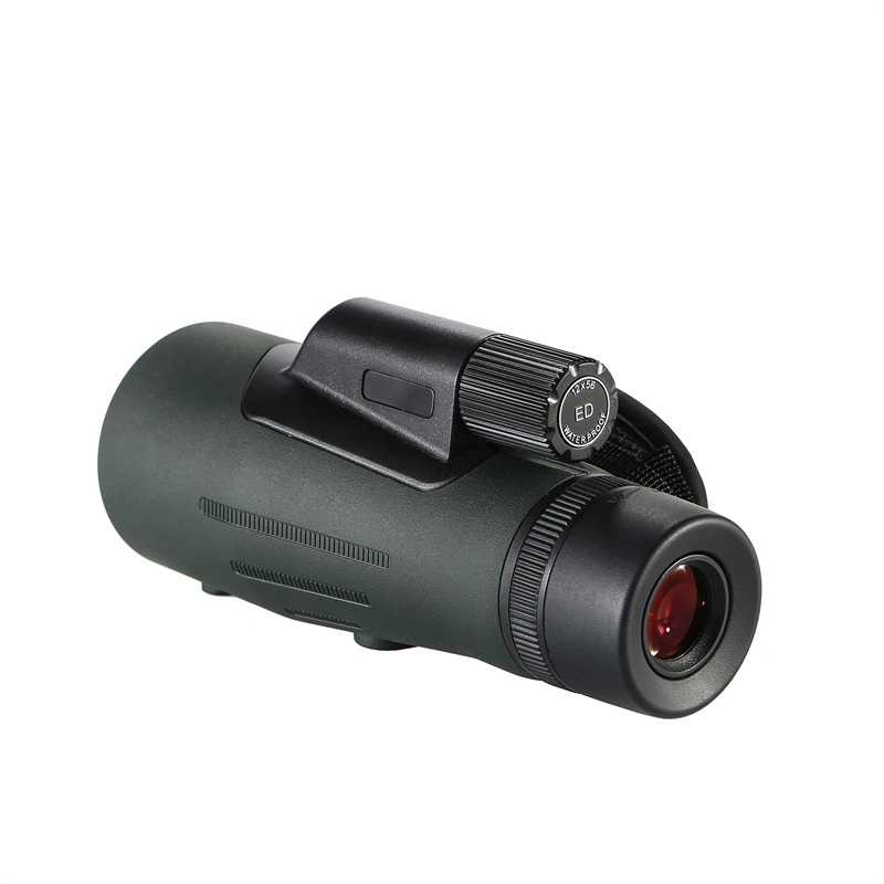 12X56 Piscina e Birding Monocular óptica multi-revestido impermeável telescópio Monocular