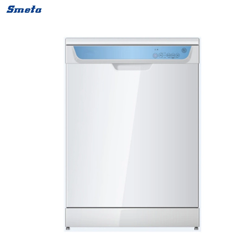 Smeta 12 Sets 3 in 1 White Stand Alone Best Rated Dishwasher Machine