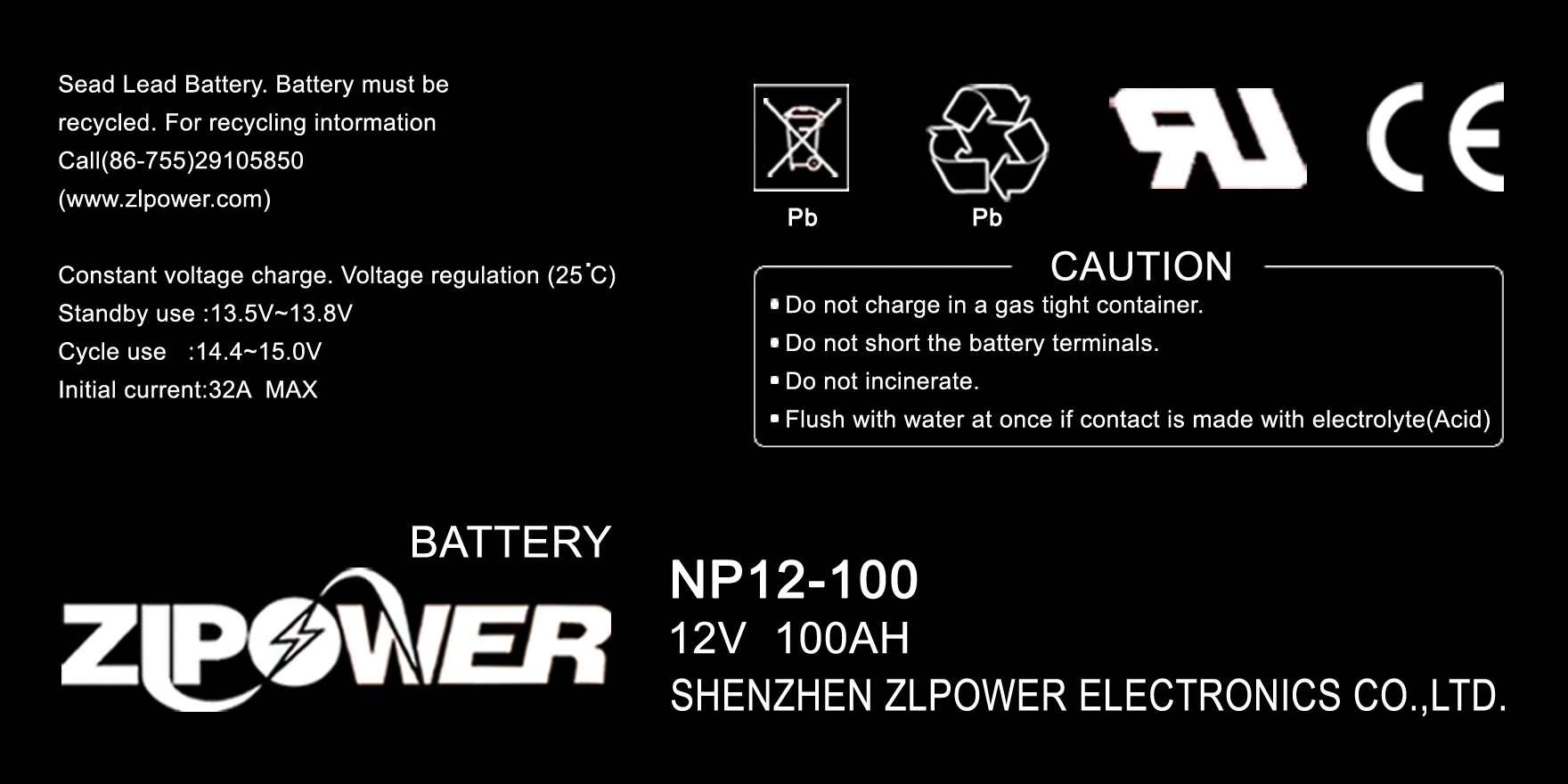 Lead Acid Battery 4ah-250ah Sealed Free Maintenance Battery with Good Price Battery for Motor Car